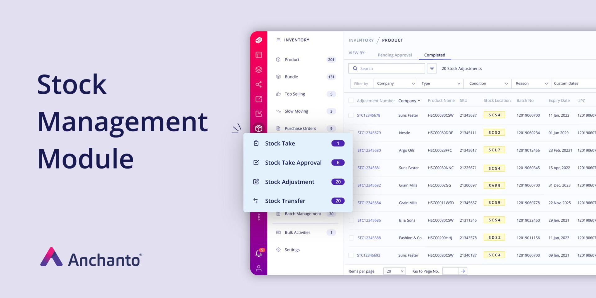 Presenting the Redesigned Stock Management Module for Anchanto Warehouse Management